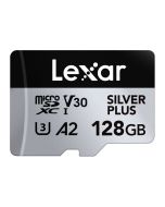 Lexar Silver Plus 1066x microSDXC 128GB UHS-I R205/W150 -minneskort