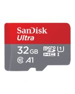 SanDisk Ultra microSDHC 32GB 120MB/s minneskort + SD Adapter