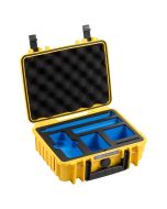 B&W Outdoor Case Type 1000, yellow (Insta360 X4 / X5)