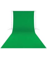 Westcott Wrinkle-Resistant Backdrop Bakgrund 2.7 x 6.1m, Green Screen
