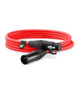 Rode XLR Kabel 3m, röd