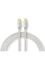 Nedis USB-C (Male) - USB-C (Male) 10 Gbps Kabel, 1m
