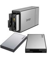 Lexar Professional Workflow Go with 2TB SSD + Dual SD -kortläsare