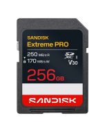 SanDisk Extreme Pro SDXC V30 256GB 250MB/s -minneskort