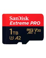 SanDisk Extreme Pro microSDXC A2 V30 1TB 200MB/s -minneskort + SD-adapter