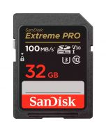 SanDisk Extreme Pro SDHC V30 32GB 100MB/s -minneskort