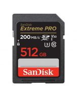 SanDisk Extreme Pro SDXC V30 512GB 200MB/s minneskort
