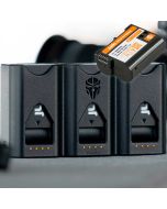 Jupio Pr1me Gear Tri-Charge -trippelladdare + 1st. Jupio EN-EL15