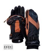 Vallerret Skadi Zipper Mitt PSP L -fotohandskar, brun