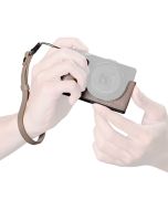 SmallRig 5677 Leather Case Kit, grå (Ricoh GR IV / III Serien)