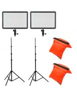 Godox LEDP260C Duo LED Light + LS-1 Tripod Kit