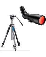 Zeiss Conquest Gavia 30-60x85 -tubkikare + Leofoto LV-323C+BV-10 -stativ kit