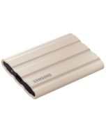 Samsung Portable SSD T7 Shield 1TB -extern hårddisk, beige