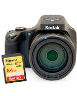 Kodak Pixpro Astro Zoom AZ1000, svart + SanDisk Extreme SDXC 64GB V30 150MB/s