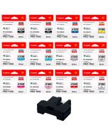 Canon PFI-4100 Multipack + MC-20 Maintenance Cartridge