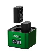 Hähnel ProCube 3 Twin Charger -laddare, Fujifilm