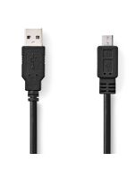 Nedis USB-A - Micro USB kabel, 2m