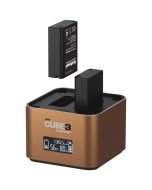 Hähnel ProCube 3 Twin Charger -laddare, OM SYSTEM/Olympus