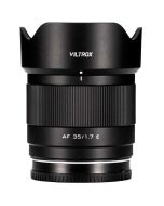 Viltrox AF 35/1.7 -objektiv, Sony E