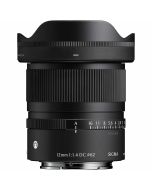 Sigma 12/1.4 C DC -objektiv, Sony E