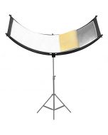 Caruba Curved Face Reflector Pro Kit 180 x 65cm