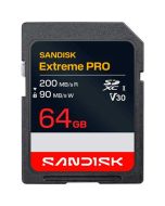 SanDisk Extreme Pro SDXC V30 64GB 200MB/s -minneskort