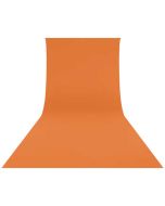 Westcott Wrinkle-Resistant Backdrop Bakgrund 2.7 x 6.1m, Tiger Orange