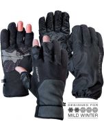 Vallerret Milford Fleece Glove M -fotohandskar, svart