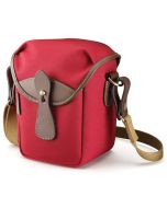 Billingham 72 Canvas -kameraväska, burgundy/chocolate