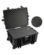 B&W Outdoor Case Type 6800, svart (Pre-Cut Foam)