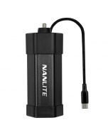 Nanlite NP-F Battery Grip with USB-C Cable