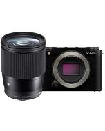 Fujifilm X-M5 + Sigma 16/1.4 C DC DN -systemkamera, svart