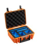 B&W Outdoor Case Type 1000, orange (Insta360 X4 / X5)