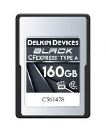 Delkin Black CFexpress VPG400 160GB Type A minneskort