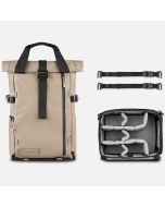 WANDRD PRVKE 21L V4 Photo Bundle -ryggsäck, Yuma Tan