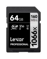 Lexar Pro 1066x SDXC 64GB U3 (V30) UHS-I R160/W70 -minneskort