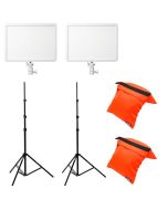 Godox P260C Pro Duo Bi-Color LED Panel + LS-1 Tripod Kit