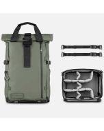 WANDRD PRVKE 31L V4 Photo Bundle -ryggsäck, Wasatch Green
