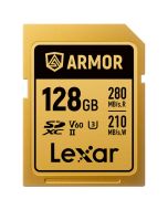 Lexar SDXC ARMOR Gold UHS-II U3 V60 128GB 280MB/s -minneskort