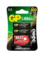 GP AA Lithium Batteri, 4 st