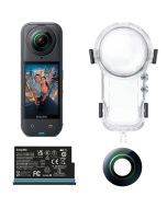 Insta360 X5 -actionkamera  + Dive Case + Extra Batteri + Replacement Lens Kit
