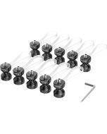 SmallRig 6527 Cable Clamp, svart (10 pcs)