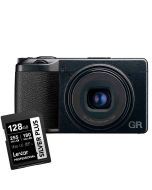 Ricoh GR IIIx -kompaktkamera + Lexar SDXC 128GB