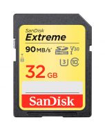 SanDisk SDHC 32GB Extreme V30 90MB/s minneskort