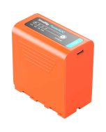 SmallRig 4972 NP-F970 USB-C Rechargeable Camera Battery, orange