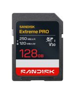 SanDisk Extreme Pro SDXC V30 128GB 250MB/s -minneskort