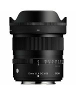 Sigma 15/1.4 C DC -objektiv, Fujifilm X