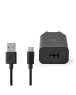 Nedis WCHAC242ABK -väggladdare (USB-C)