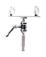 Nanlite PavoTube Holder with Swivel Ball Joint and 5/8 Baby Pin