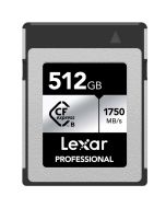 Lexar CFexpress Type B Pro Silver 512GB 1750MB/s -minneskort